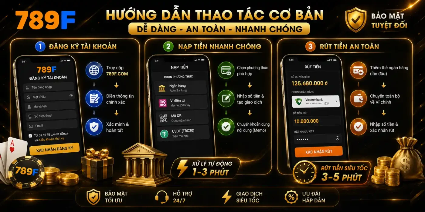Bật mí cẩm nang làm chủ 789F cho tân thủ