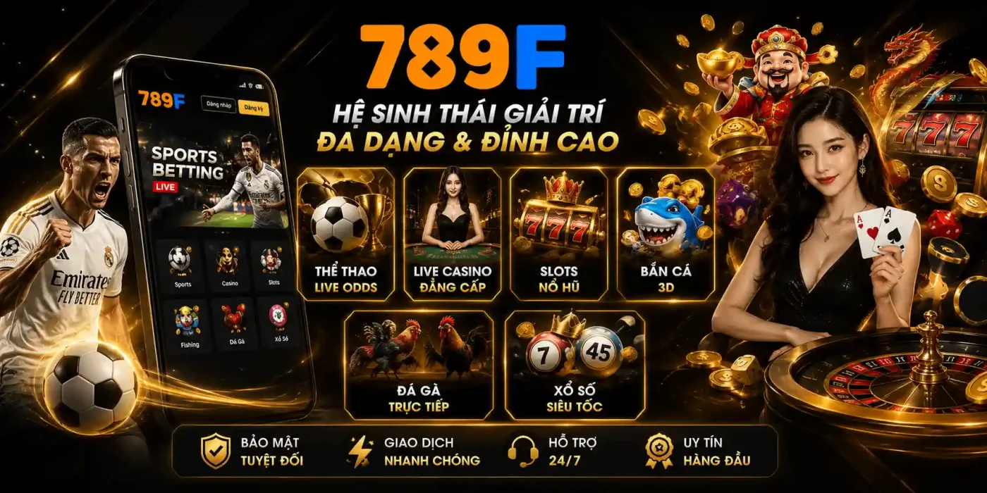 Khám phá kho game 789F đa dạng top #1 2026