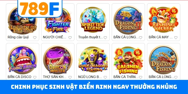 Chinh phục sinh vật biển rinh ngay thưởng khủng