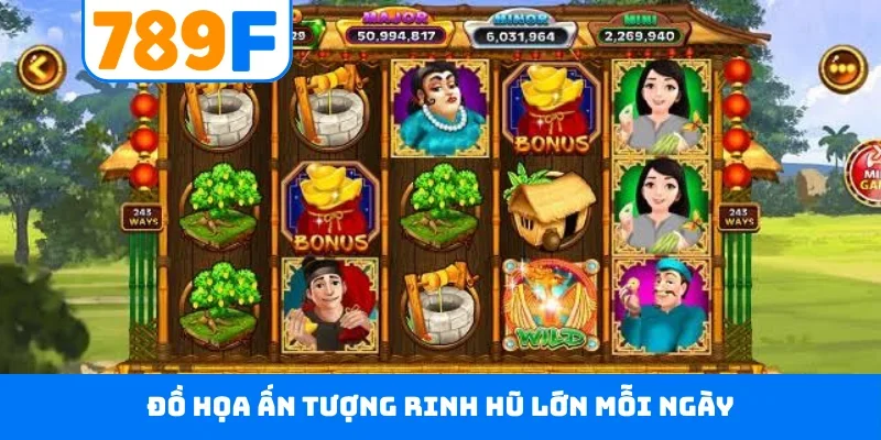 Đồ họa ấn tượng rinh hũ lớn mỗi ngày