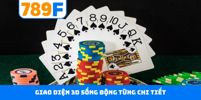 Giao diện 3D sống động từng chi tiết