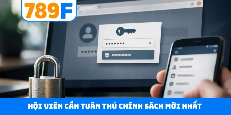 Chính sách bảo mật 789F 4 Hội viên cần tuân thủ chính sách mới nhất