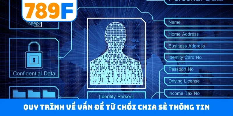Quyền riêng tư 789F 5 Quy trình về vấn đề từ chối chia sẻ thông tin
